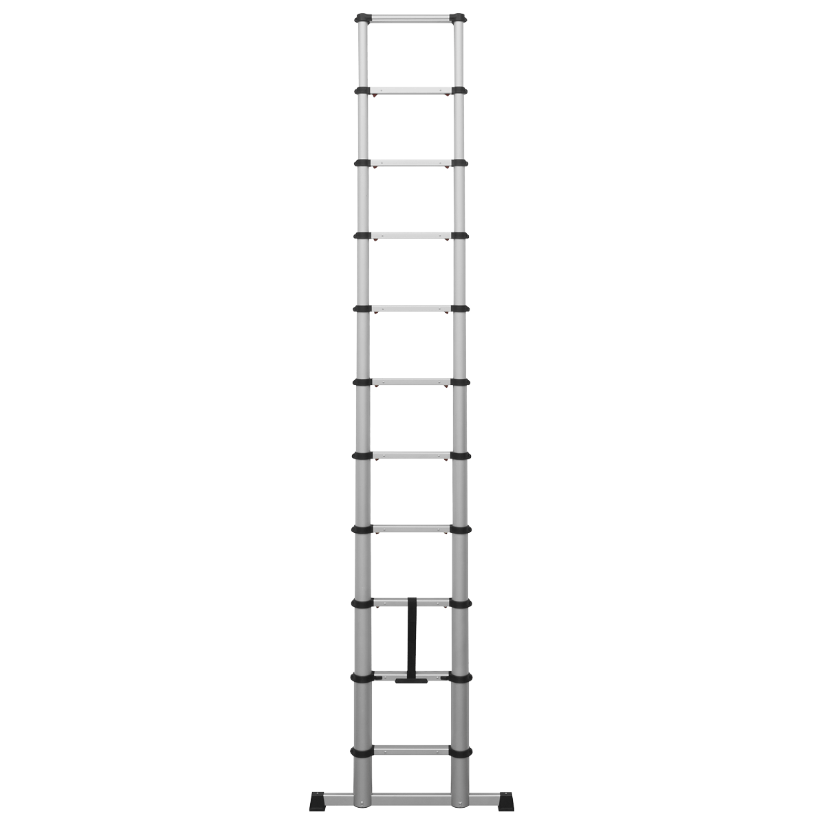 Sealey Aluminium Telescopic Ladder 11-Tread EN 131