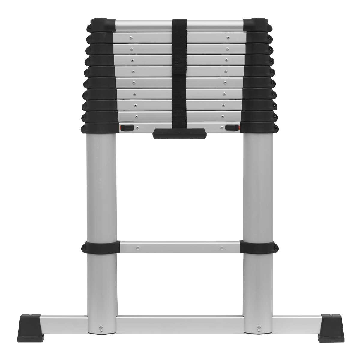 Sealey Aluminium Telescopic Ladder 11-Tread EN 131