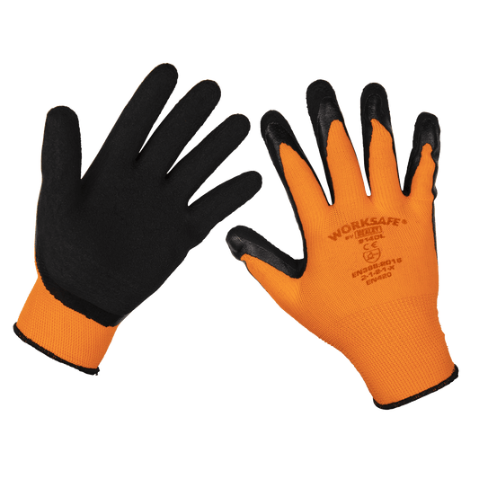 Sealey Foam Latex Gloves - Pack of 6 Pairs