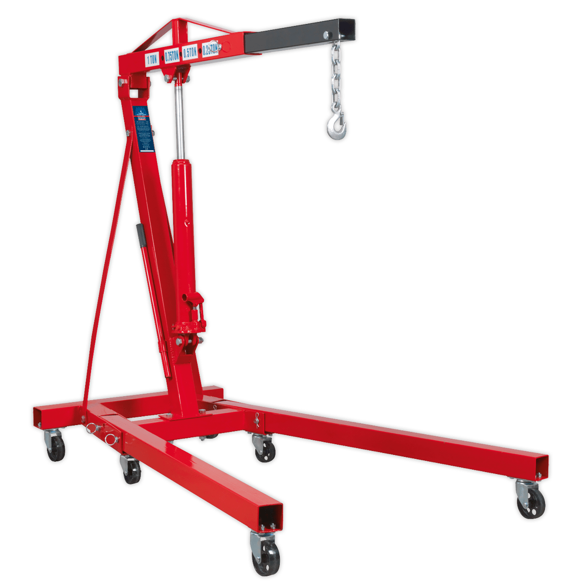 Sealey Folding Crane 1 Tonne 'KD' Type