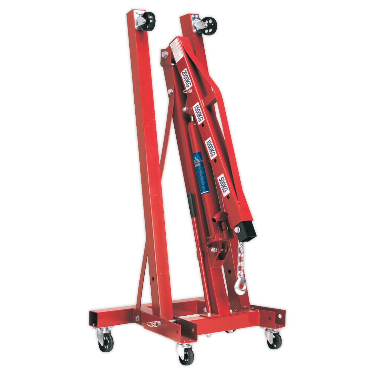 Sealey Folding Engine Crane 2 Tonne