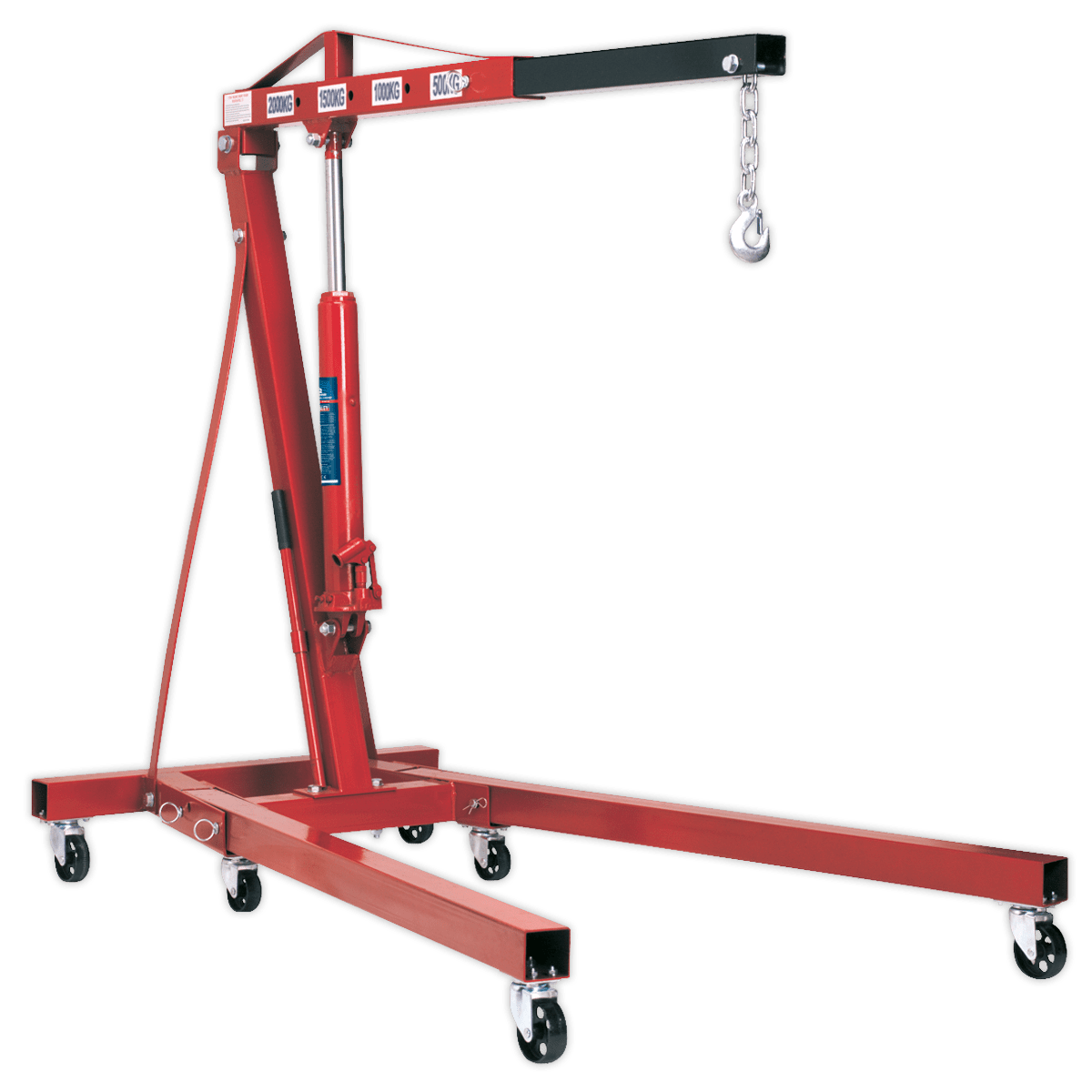 Sealey Folding Engine Crane 2 Tonne