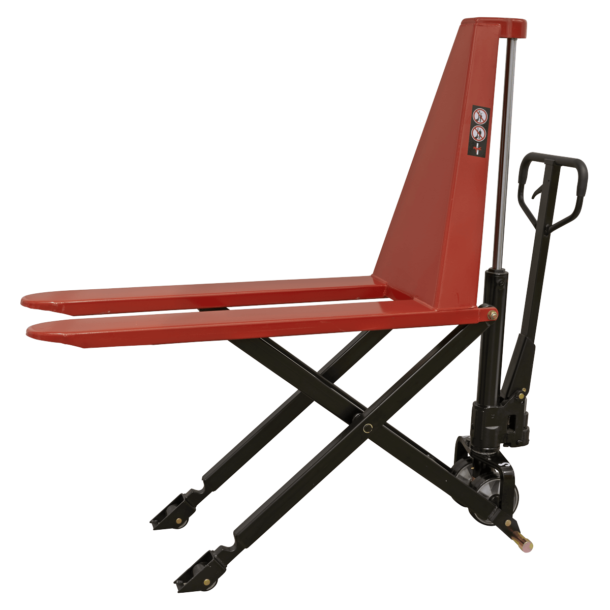 Sealey High Lift Pallet Truck - 1000kg Capacity 1170 x 540mm