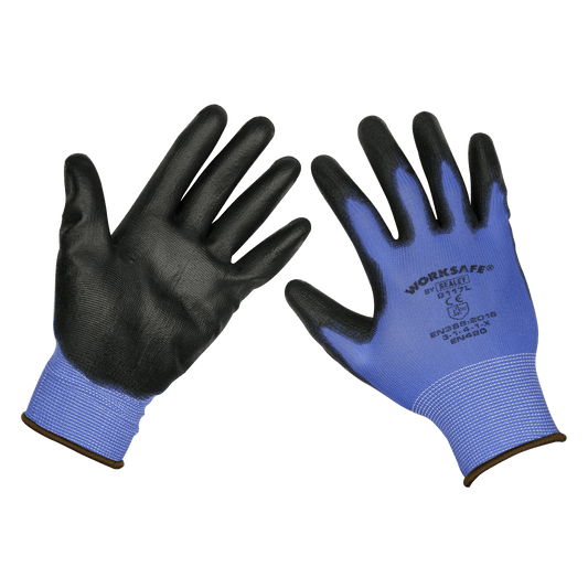 Sealey Lightweight Precision Grip Gloves - Pack of 6 Pairs