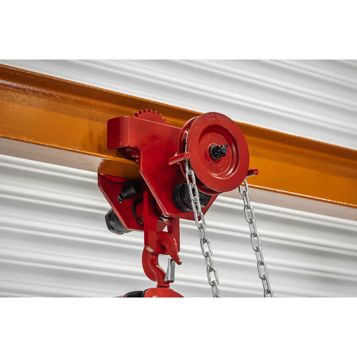 Sealey Portable Gantry Crane Adjustable 1 Tonne with Geared Trolley Combo