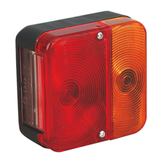 Sealey Rear Square Lamp Cluster 12V with Bulbs
