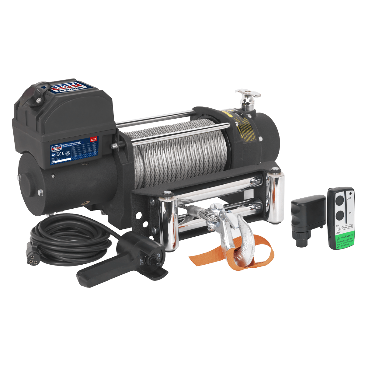 Sealey Self Recovery Wireless Winch SRW4300 Combo Kit