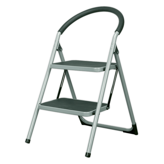 Sealey Step Stool 2-Tread 150kg Capacity EN14183