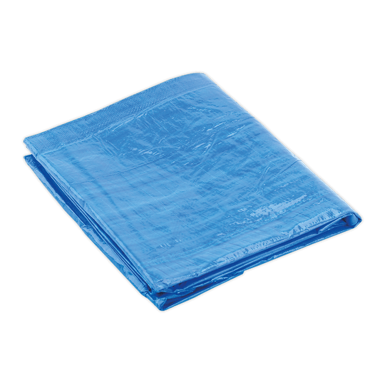Sealey Tarpaulin 6.10 x 12.19m Blue
