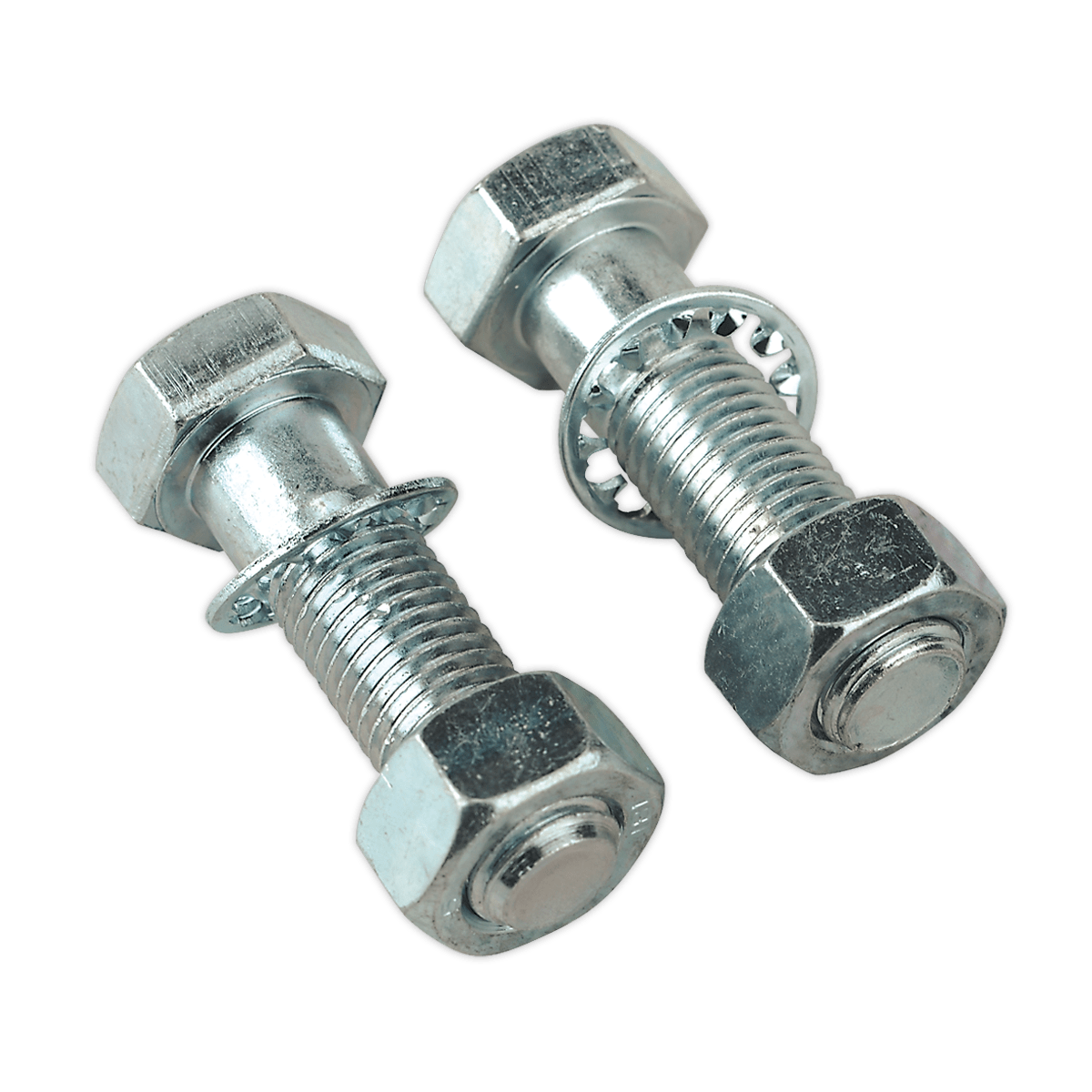 Sealey Tow-Ball Bolts & Nuts M16 x 55mm Pack of 2