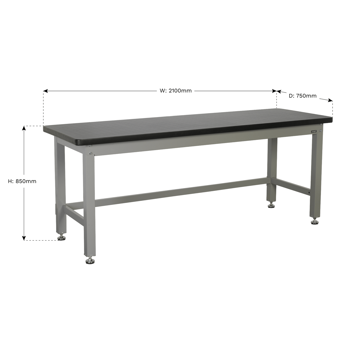 Sealey Workbench Steel Industrial 2.1m