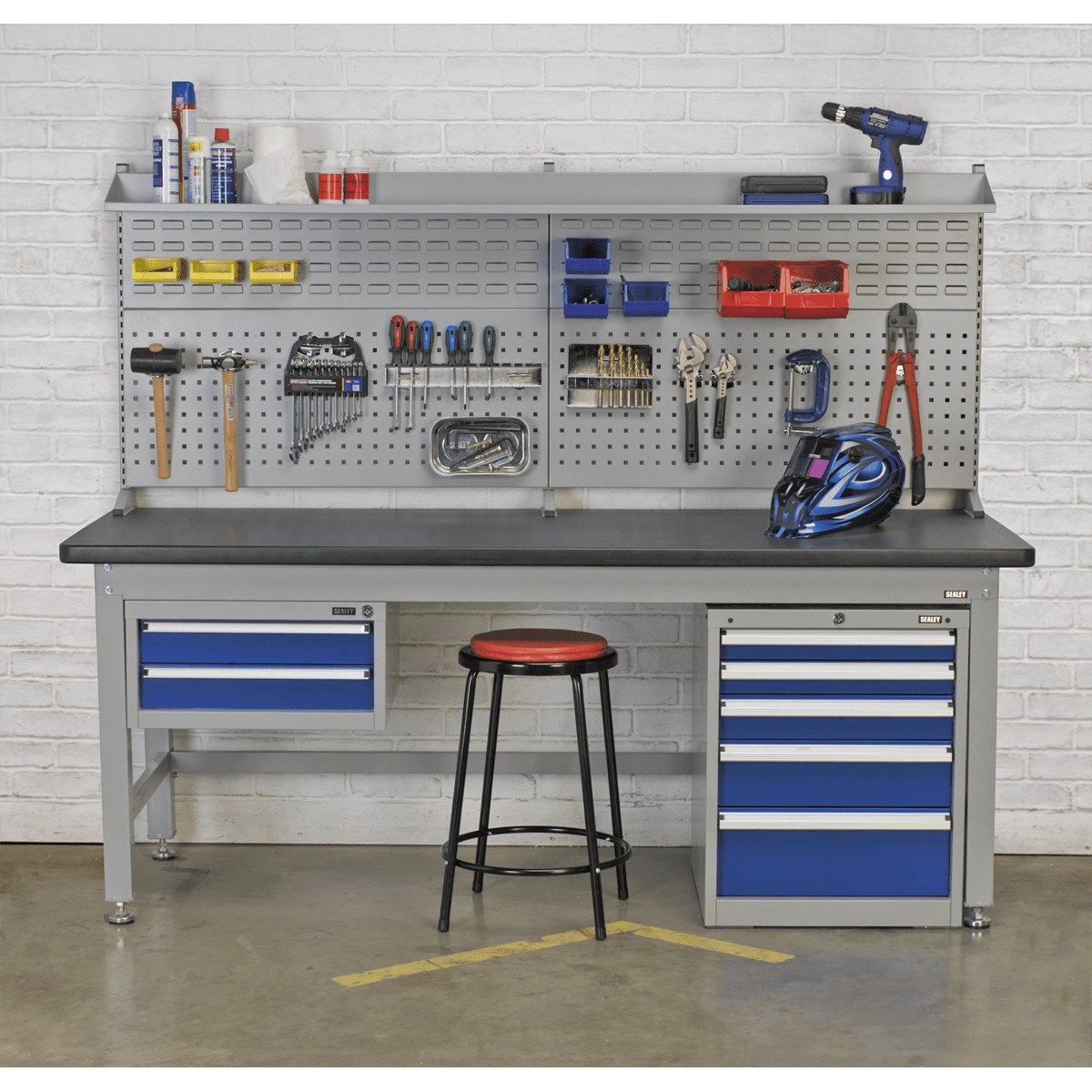 Sealey Workbench Steel Industrial 2.1m